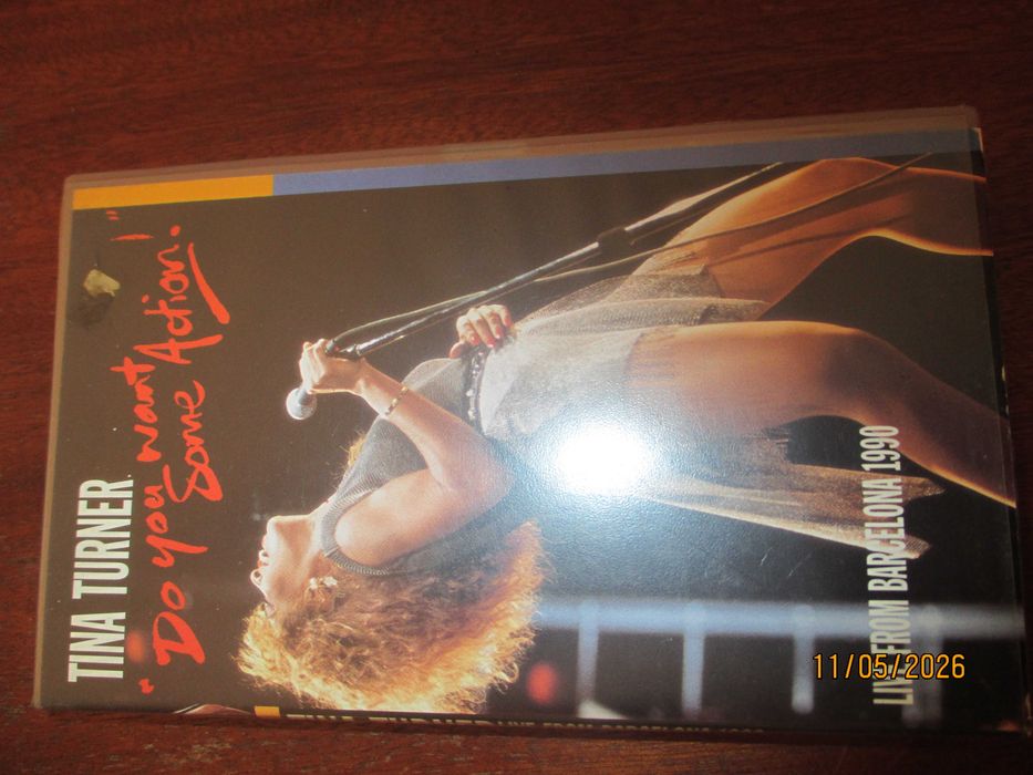 2 VHS - madonna e Tina Turner