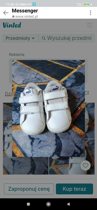 Buciki Puma-- w bardzo dobrym stanie  !!!