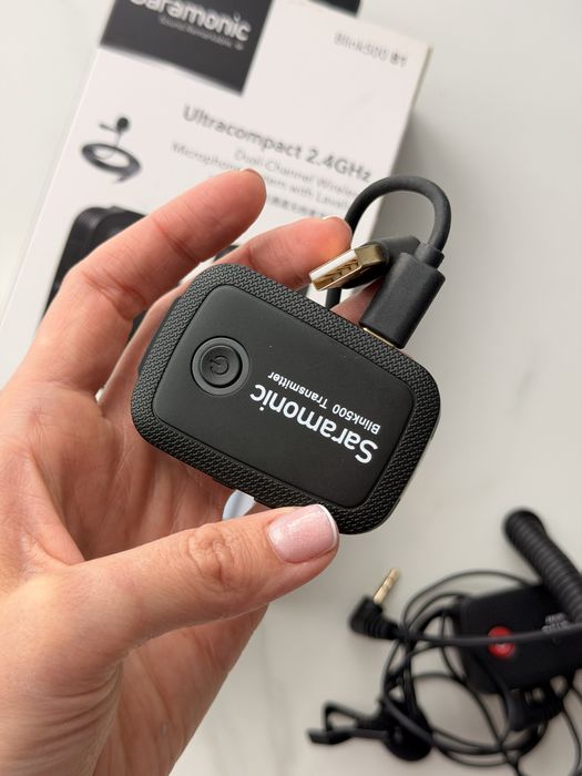 Петличка професійна saramonic blink 500 b1 мікрофон для youtube