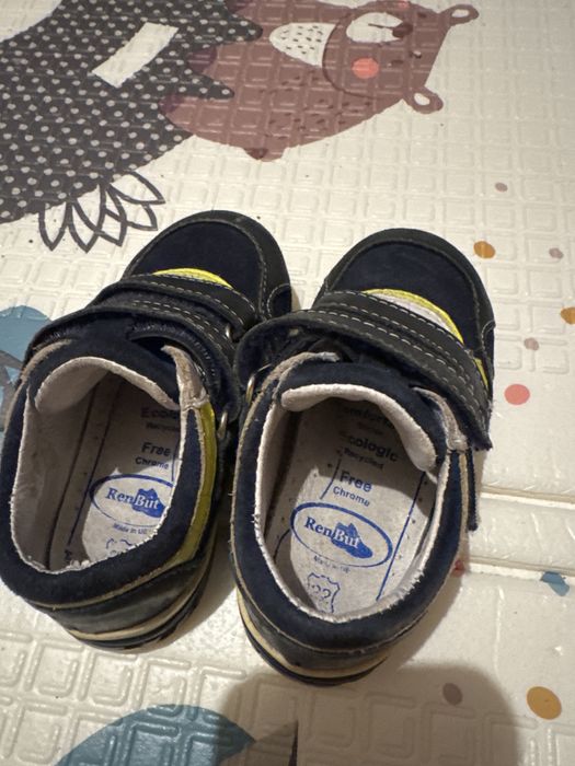 Trzewiki na rzepy dla chlopca