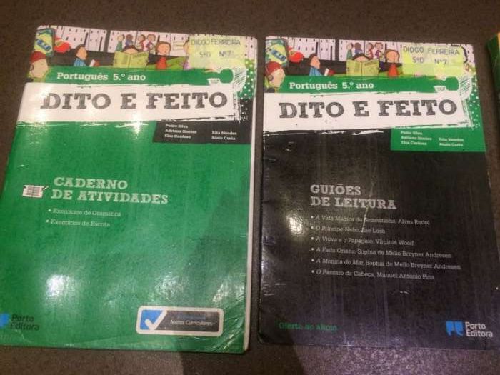 Dito e feito português 5º ano
