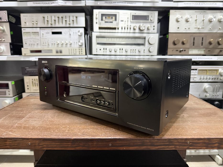 ‼️ Amplituner Denon AVR-2113 z radiem internetowym, Audio Room