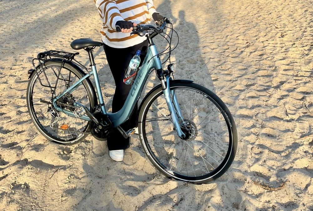 Rower miejski damski Cube Touring EXC Easy Entry 28” Shimano XT - Po przeglądzie, Gotowy na sezon