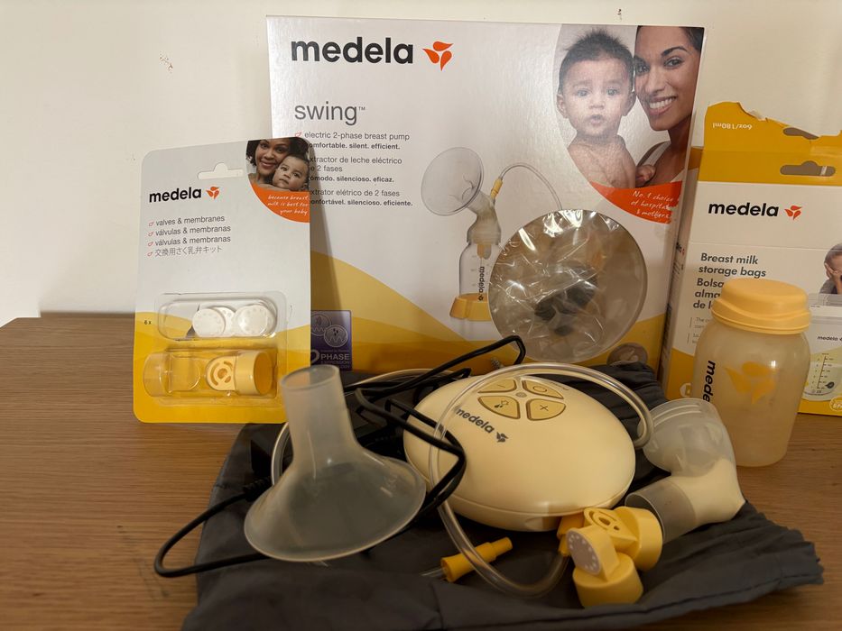 Bomba Medela Swing com extras