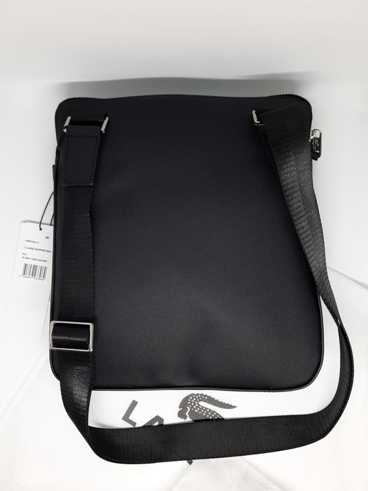 Чоловіча сумка через плече лакоста | Мужская сумка лакоста барсетка