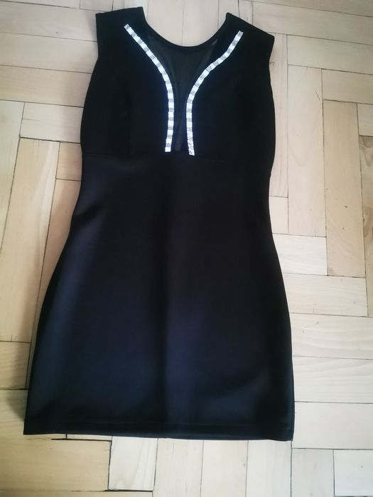 Sukienka Czarna M Włoska