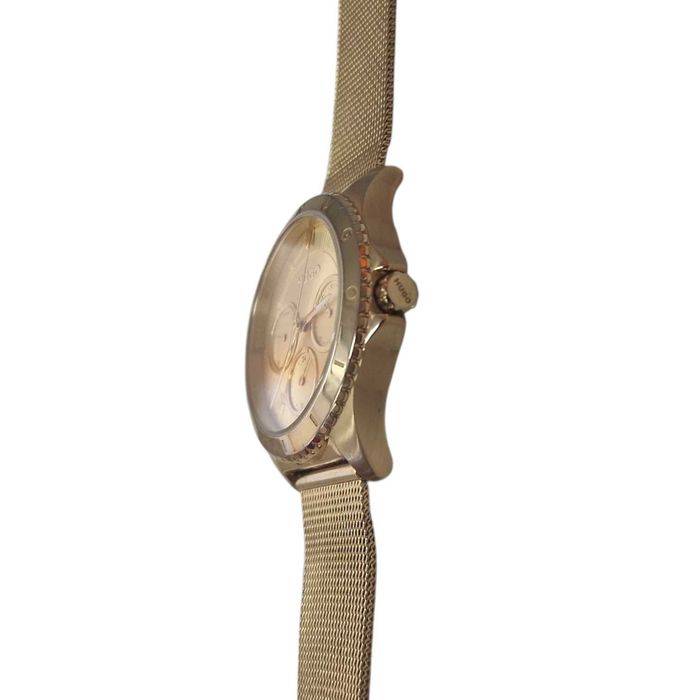 Zegarek Hugo BOSS Multifunction Gold Mesh Watch 1540159