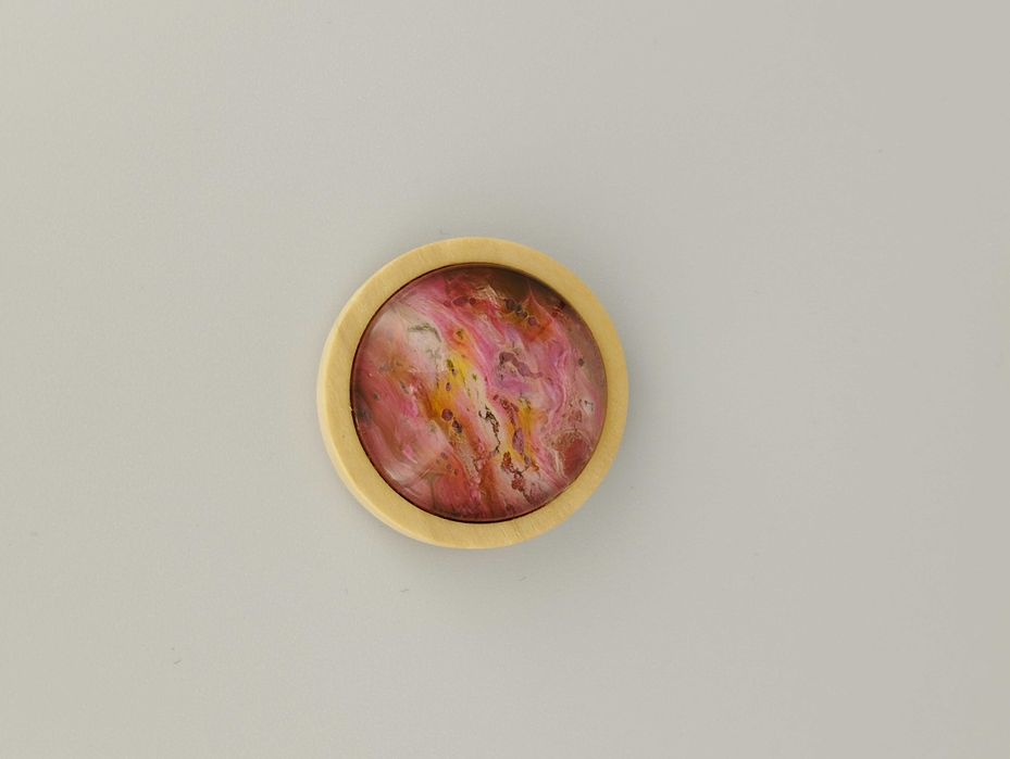 Magnes na lodówkę okrągły