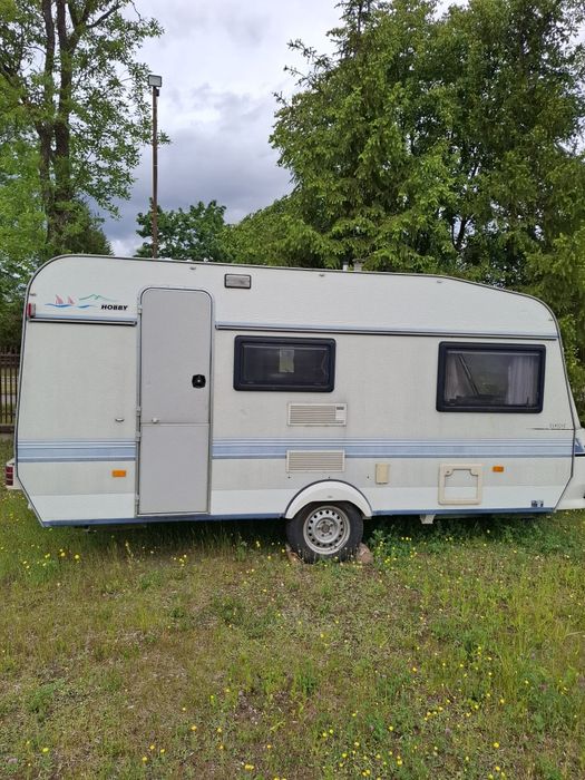 Kultowa przyczepa camponngowa Hobby