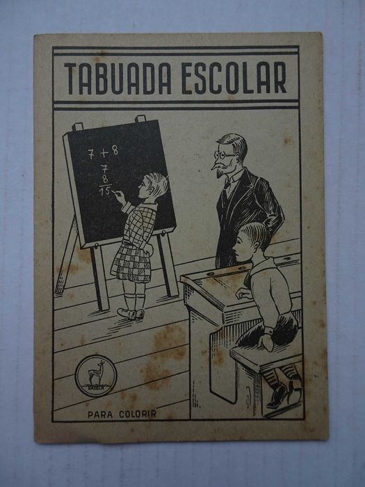 Antiga Tabuada Escolar