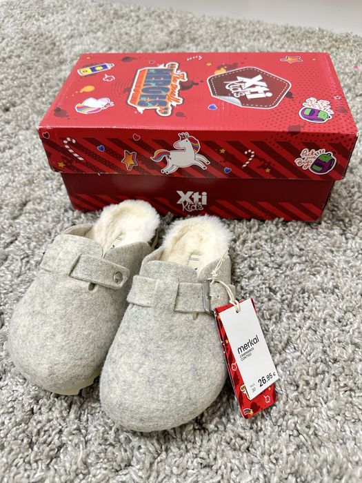 Тапки как birkenstock boston детские