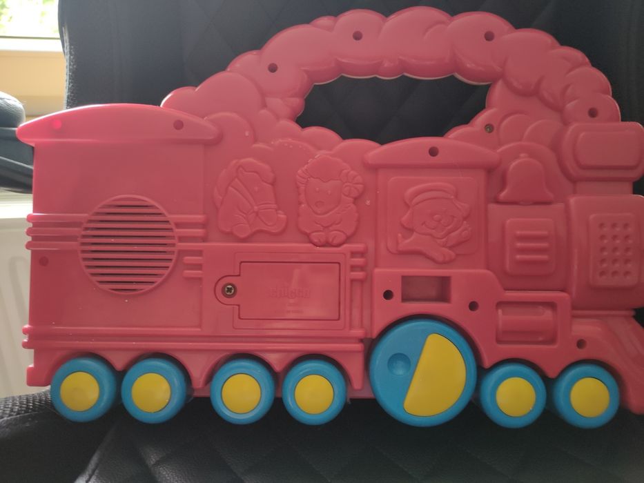 Chicco muzyczny pociąg dla dzieci.Zabawka interaktywna