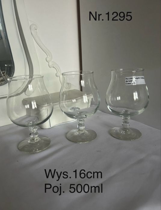 Zestaw 3 kielichów koktajlowych 500ml nr.1295