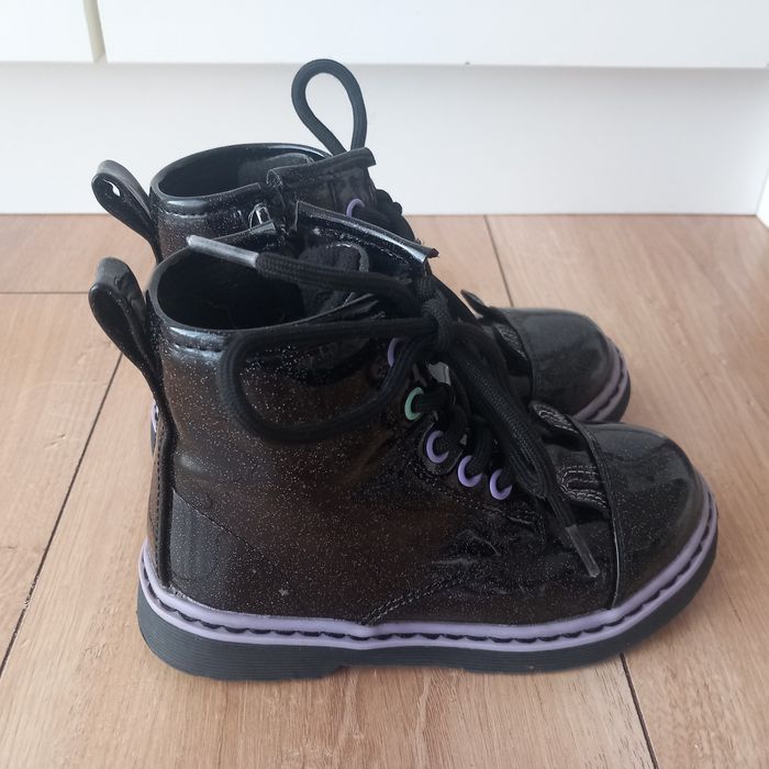 Buty buciki botki czarne Nelli Nelly Blu dla dziewczynki rozmiar 27