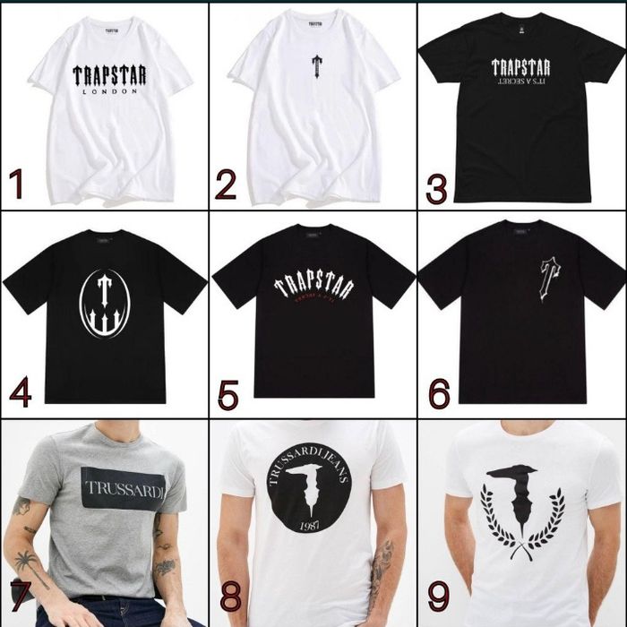 ВСІ БРЕНДИ‼️ Преміум унісекс футболки Bape, Stussy, Trapstar / XS-3XL