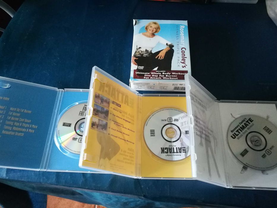 ROSEMARY CONLEY'S - Fitness Triple Pack 3 x DVD (Inglês)