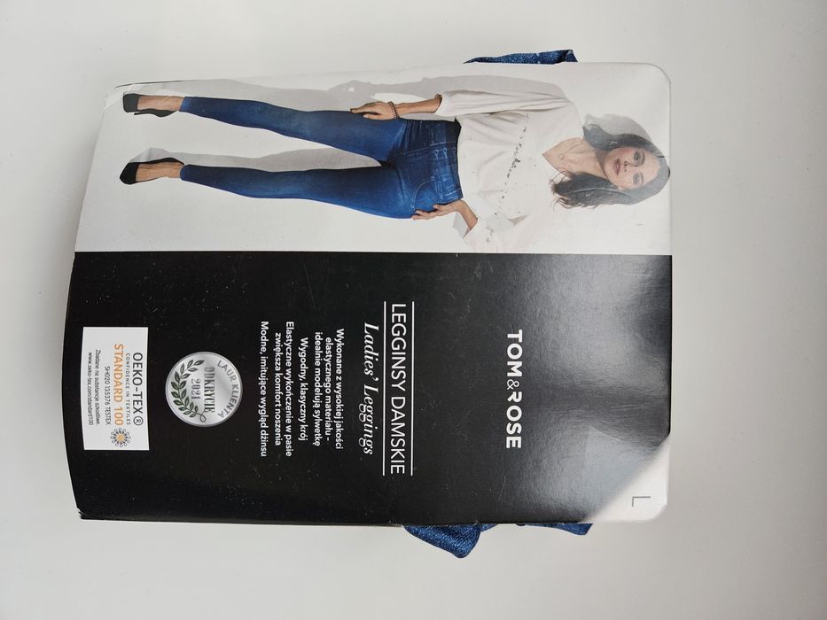 2x Legginsy damskie  L Tom&Rose