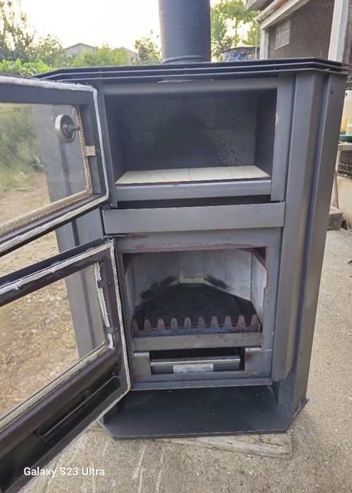 Salamandra com forno