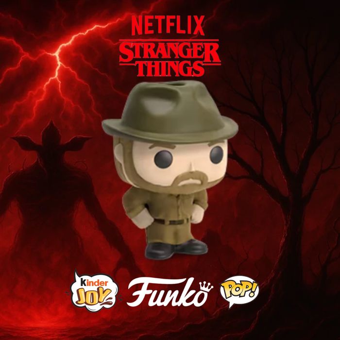 Hopper - Kinder Joy - Funko Pop - Stranger Things