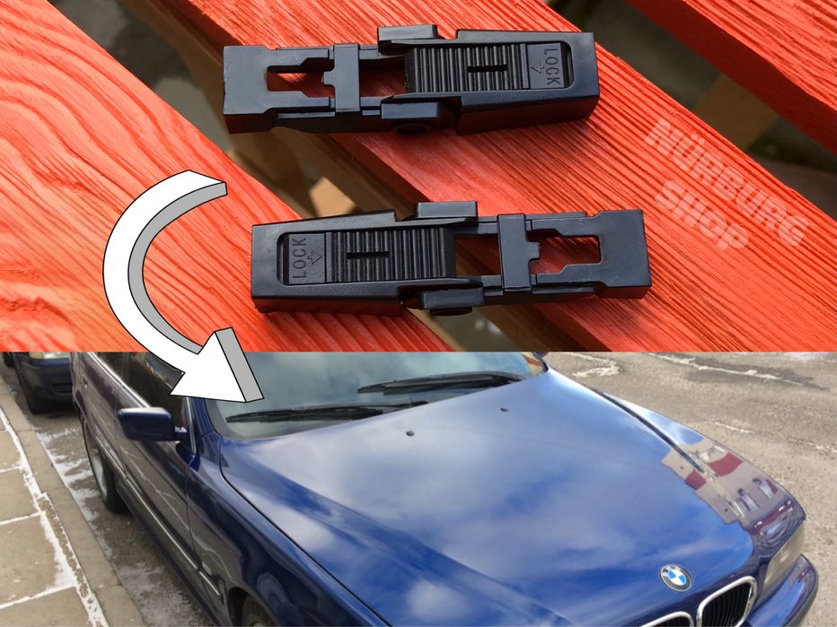 Крепления дворников БМВ Е39 BMW E39 клипсы фиксаторы: 250 грн
