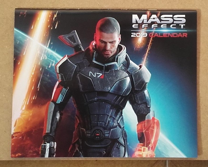 Calendário Mass Effect 2019