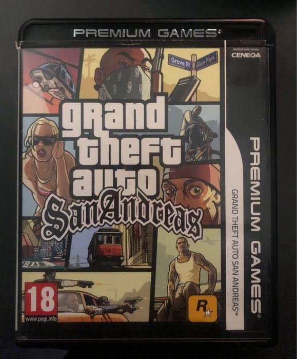 Grand Theft Auto GTA: san Andreas- polskie wydanie npg pl, [pc]