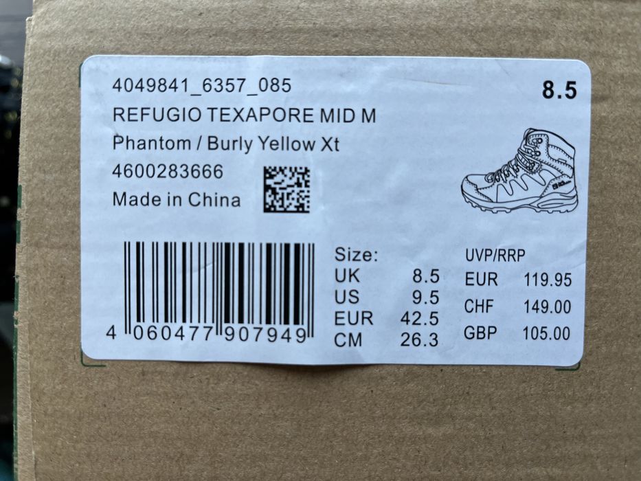 Трекінгові Ботинки Jack Wolfskin 42,5р