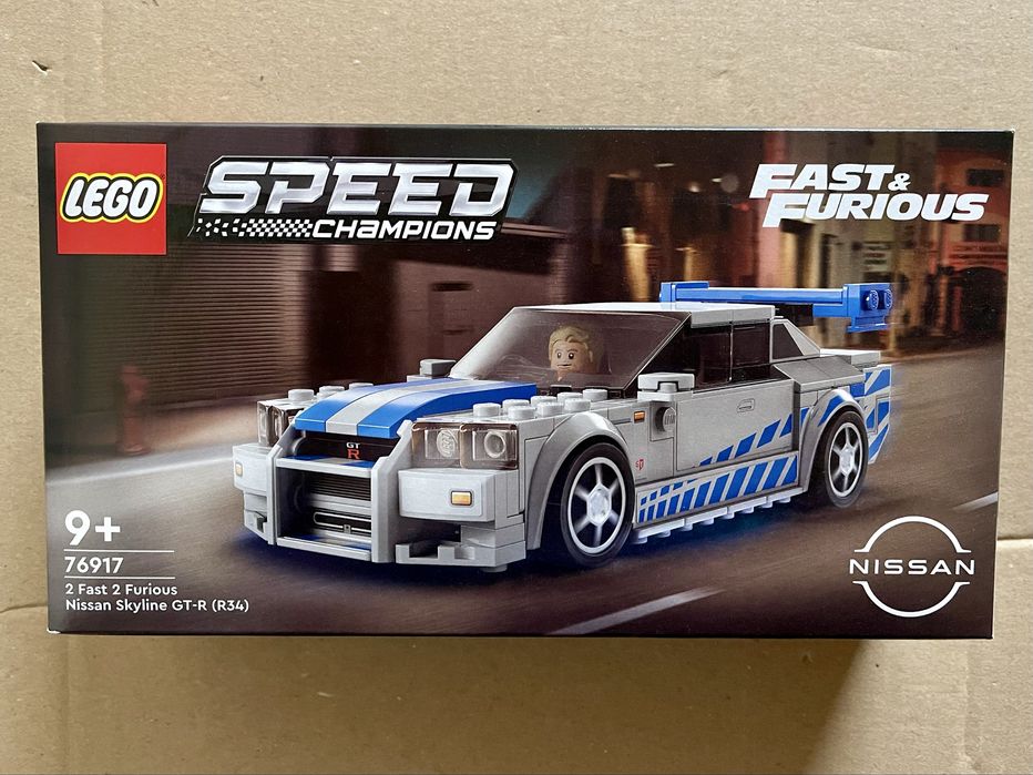 TANIO / Nowe LEGO® 76917 Speed Champions - Nissan Skyline GT-R (R34) z filmu „Za szybcy, za wściekli”
