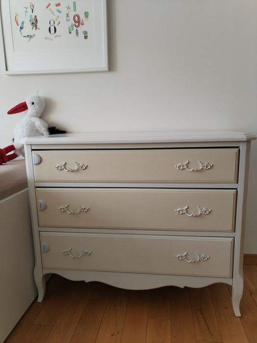 Komoda biała Hanssem Interior