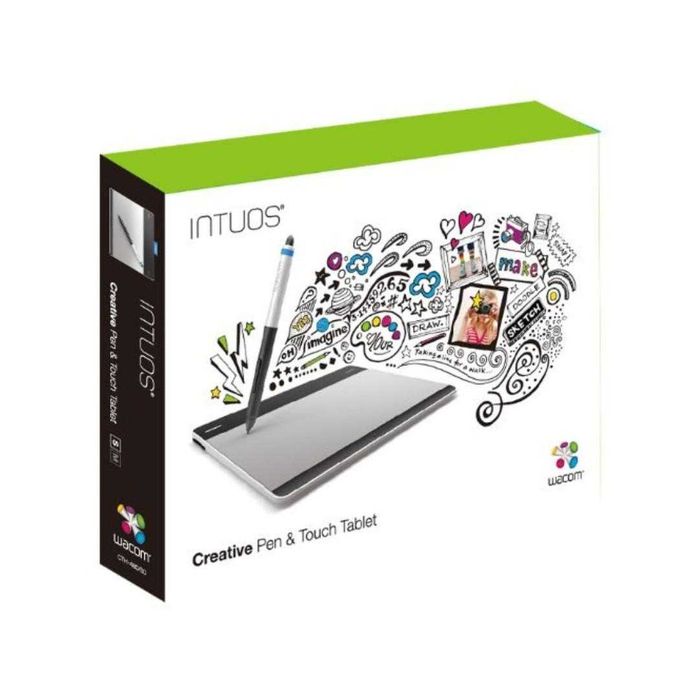 Mesa gráfica Wacom Intuos®: Creative Pen & Touch Tablet (S) + Software64283824181761121