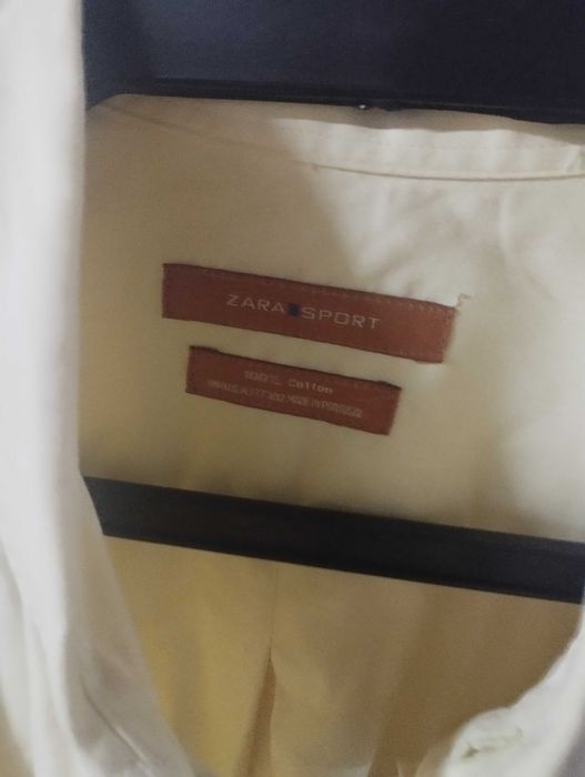Camisa Zara amarela