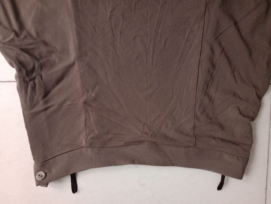 Brązowa wiralowa spódnica