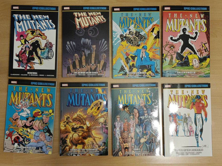 New Mutants Epic Collection 8 tpb Renewal, Demon Bear Saga, Cable, End of the Beginning