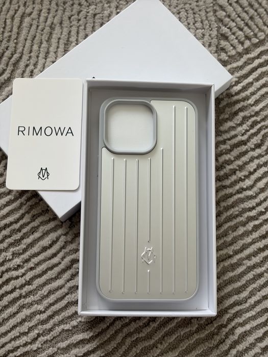 Чохол Rimowa 17 iPhone / silver