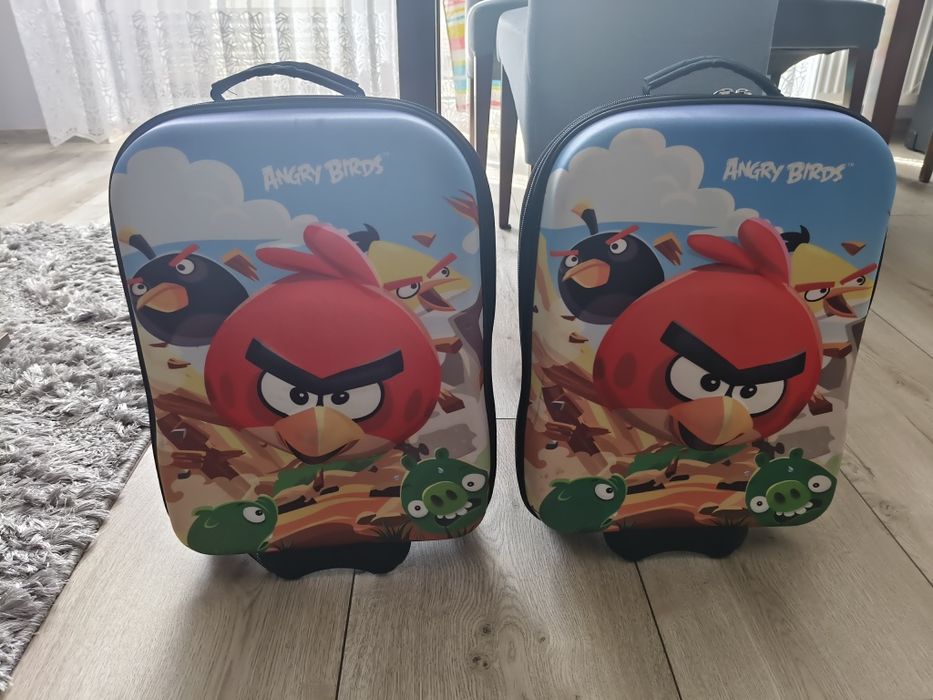 Walizki angry birds 2 sztuki