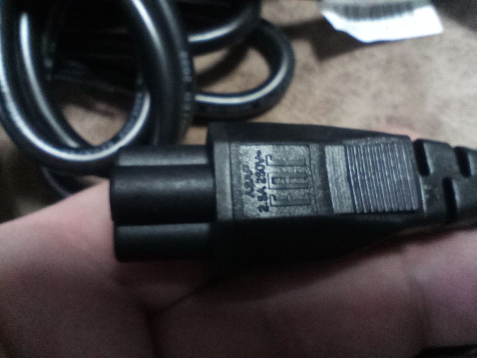 Електрошрот Ориг кабель живлення  для ноутбуку мікімаус 3х0.75мм новий