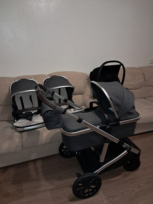 Двійна коляска для погодків 4 в 1, може бути і для однієї дитини