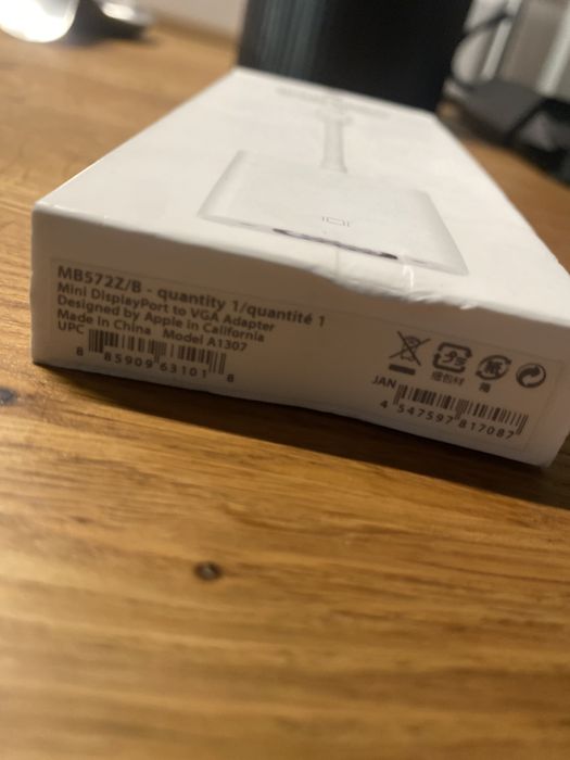 Przejściówka Mini display port od Apple