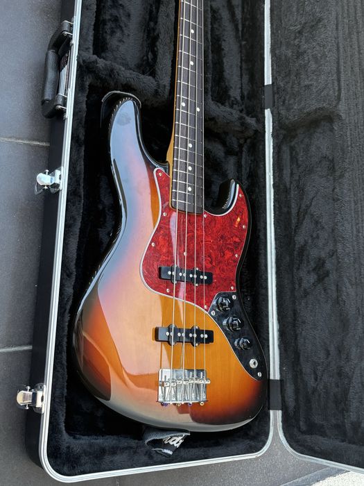 Gitara basowa Fender Jazz Bass (Made in Japan) JB62M Middle Scale 3TS 1993-1994 Fujigen