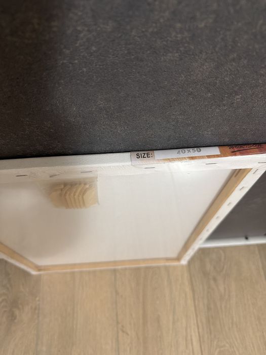 Холст на подрамнике, для живописи и рисования, 40х50см