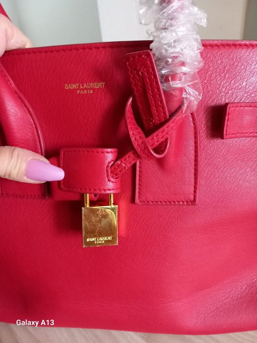 Saint Laurent oryginalna torebka skóra