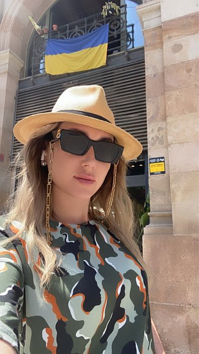 окуляри з ланцюжком Burberry