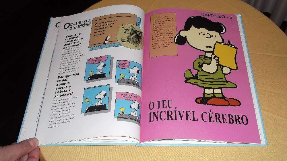 livro Enciclopédia o teu corpo maravilhoso
