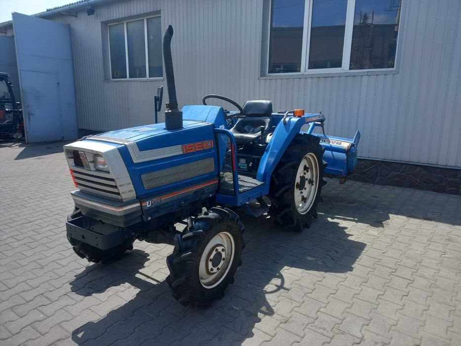 Traktorek Iseki Landhope 230 23KM z glebogryzarką Rewers Wspomaganie