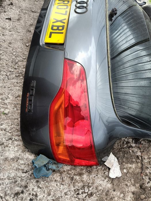 Klapa tył Audi Q7 4L LZ7S Szara Kompletna stan bdb Wysyłka