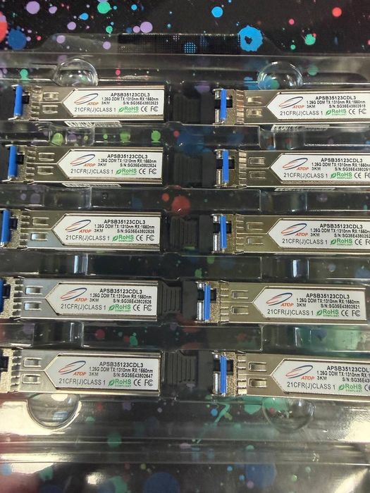 оптичні модулі/оптичні трансивери ATOP SFP WDM 3 km LC DDMI
