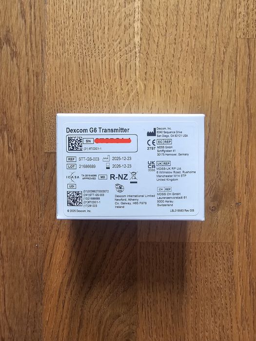 Transmiter Dexcom G6