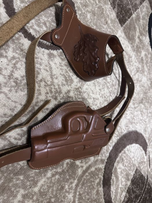 Кожанная кобура пистолетная ПМ “Savage”