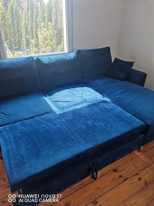 narożnik z funkcją spania x 2 sztuki