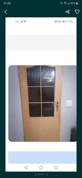 Drzwi wewnętrzne 80 lewe